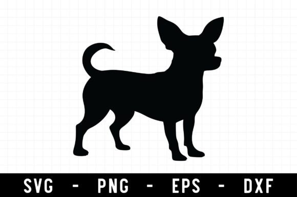 Chihuahua Dog Silhouette: Your Ultimate SVG Design Asset