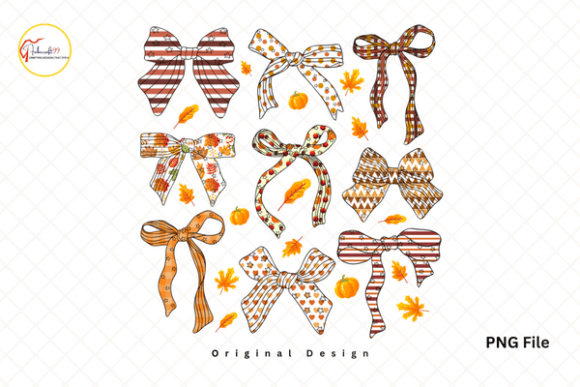 Elevating Seasonal Design: The Strategic Rise of Fall Coquette Bow PNG Assets in Modern Creative Workflows