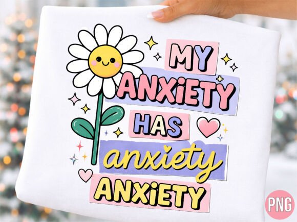 My Anxiety Has Anxiety Flower: A Unique Design Asset