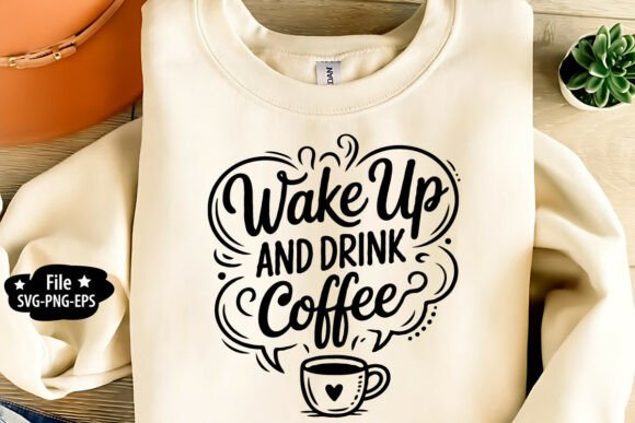 Strategic Implementation of the Wake Up and Drink Coffee SVG PNG for Brand Growth