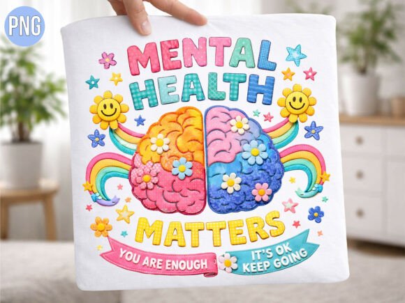 Unlocking Creativity: Why the Mental Health Matters Brain Rainbow PNG is Essential for Modern Design