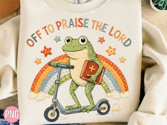 Unlocking Creativity with the Off to Praise the Lord Frog Rainbow PNG