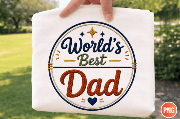 Unlocking the Potential of Your World's Best Dad Vintage Badge PNG for Professional Results