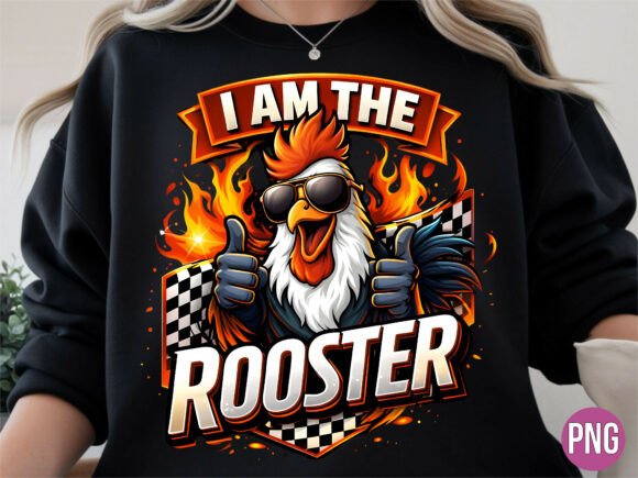 Why the I Am the Rooster Funny Chicken PNG Is Your Next Go-To Design Asset